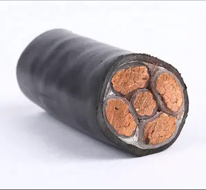 Outdoor waterproof electrical copper conductor YJV22 power electrical cable for industrial engineering