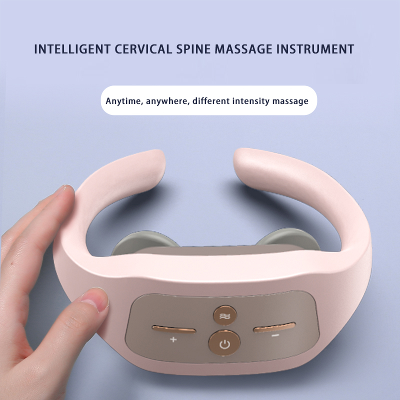 Relaxing Led Thermal Deep Tissue 4D Shiatsu Electric Manual Neck And Shoulder Lifting Music Pillow Massager With Heat