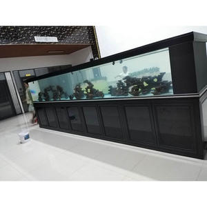 Vente en gros <span class=keywords><strong>de</strong></span> 6 mètres <span class=keywords><strong>de</strong></span> longueur d'aquarium <span class=keywords><strong>de</strong></span> poissons inversés en <span class=keywords><strong>verre</strong></span> ultra clair sur mesure - Product Image 3