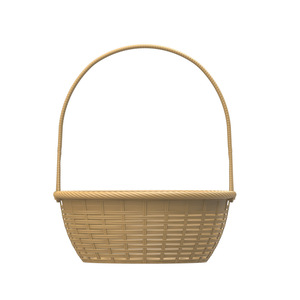 B04sh02 giỏ tròn nhẹ có tay cầm cho Nhà cung cấp cản trở Trái Cây giáng sinh - Product Image 5