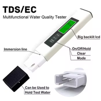 Stylo testeur d'eau A2, mètre TDS haute précision pour aquarium, eau potable, aquaculture