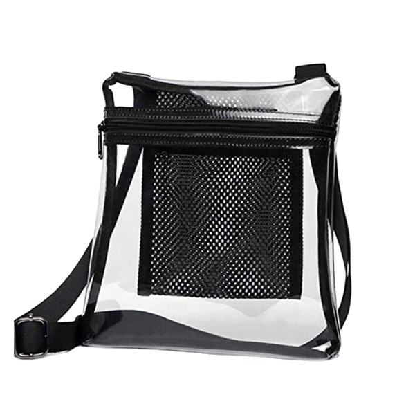Clear Crossbody Purse NFL Stadium Approved Clear Bag for Women and