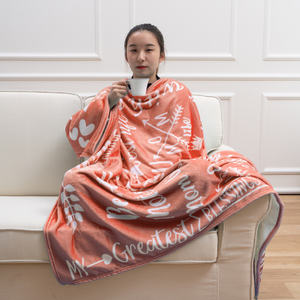 Manta de franela para el cuidado de la salud, manta cálida para rezar, Regalo para mamá mexicana, Chingona, energía positiva - Product Image 4