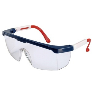 ไต้หวันทั่วไปอุตสาหกรรมทํางานป้องกันดวงตาแว่นตานิรภัยป้องกันรอยขีดข่วน CE EN166 ANSI Z87.1 - Product Image 1