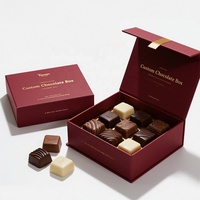 Boîtes cadeaux de luxe personnalisées pour chocolats, emballages pour aliments, bonbons, biscuits et boîtes magnétiques