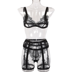 Intimo <span class=keywords><strong>donna</strong></span> 2023 Hot Erotic Lace Mature Bralette Stripper Lingerie <span class=keywords><strong>donna</strong></span> <span class=keywords><strong>Sexy</strong></span> con <span class=keywords><strong>reggicalze</strong></span> - Product Image 5