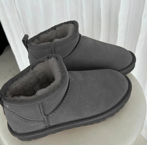 Stivaletti <span class=keywords><strong>Chelsea</strong></span> Bassi da <span class=keywords><strong>Donna</strong></span> Scamosciati con Calda Imbottitura, Scarpe Casual, Novità Inverno 2023, Scarpe Spesse Stile Gotico alla Moda con Plateau, <span class=keywords><strong>Stivali</strong></span> da Neve da <span class=keywords><strong>Donna</strong></span> - Product Image 5