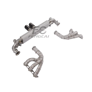 ท่อไอเสียแคทแบ็ค Valvetronic SS304 สำหรับ 991.1 991.2 3.8L 4.0L ระบบเต็มรูปแบบ พร้อมแผ่นกันความร้อนและท่อร่วมไอเสีย เพิ่มประสิทธิภาพ - Product Image 3