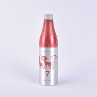Bouteille de soda en aluminium de 300 ml avec bouchon Ropp, sans BPA, recyclable, pour eau gazeuse, cold brew, boissons gazeuses prêtes à boire, cocktails sans alcool