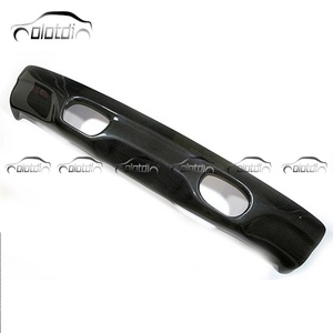 MVR Style Carbon Fins Spoiler Wing <b>Splitter</b> Flap Rear Bumper Lip Diffuser for BMW E46 M3 Body Kits - Product Image 3