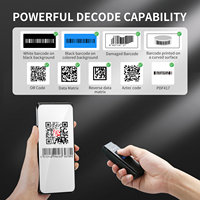 Escáner Resistente para Gestión de Identificación de Pacientes en Hospitales, Portátil, Inalámbrico, USB, con Cable, Lector de Códigos de Barras 1D 2D y Códigos QR para PC y Laptop