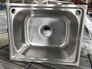 Máy 5040 nóng bán duy nhất Bát bồn rửa 20inch thép không gỉ mạ điện bồn rửa nhà bếp cho nhà hàng - Product Image 4