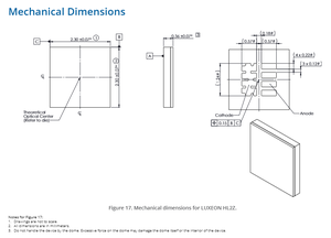 Lumileds L1HZ-4070200000000 LUXEON HL2Z Blanc Naturel 4000K LED Haute Puissance 2W CRI 70/80/90 159 Lm/W - Product Image 6