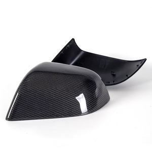 Couvercle de rétroviseur en Fiber de carbone pour Tesla modèle 3 Y, ensemble complet de coque de protection 240mm x 127mm - Product Image 3