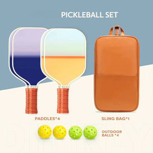 Ensemble de raquettes de pickleball 2026, <span class=keywords><strong>2</strong></span>/4 raquettes approuvées USAPA en graphite et fibre de verre, <span class=keywords><strong>2</strong></span> raquettes, 4 balles, 1 sac de transport portable, adulte, 227g - Product Image 6