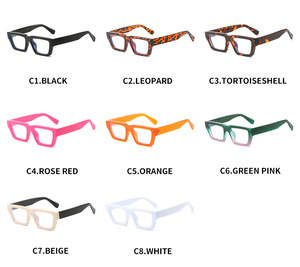 Vintage Eyewear Thick Frame square Eye protection Blue Ray Cut Computer <strong>Glasses</strong> Anti Blue Light Blocking <strong>Glasses</strong> for Men - Product Image 5