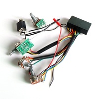 Donlis 2 Band EQ Passive and Active Change-over Guitar Pickup Preamp Circuit pour guitares électriques