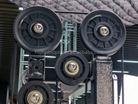 Machine de Pilates Reformer Commerciale avec Tour Demi-Trapezoid Spirale, Équipement de Fitness et de Yoga pour Studio et Domicile