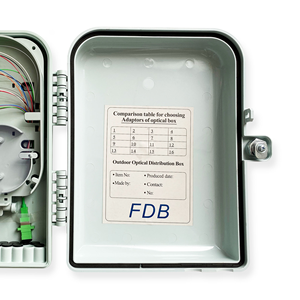 Caja de Distribución de Fibra Óptica APT-16B-I de 16 Núcleos, 8 Puertos, Blanca, para Exteriores, Caja Terminal FTTH para Pasillos, Garantía de 5 Años - Product Image 6
