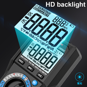 6000 đếm đúng RMS kỹ thuật số vạn năng 1000V DC điện áp vạn năng <span class=keywords><strong>Meter</strong></span> 10A AC DC hiện tại Thông Minh Kỹ thuật số vạn năng - Product Image 2