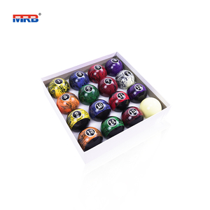 Billes <span class=keywords><strong>de</strong></span> <span class=keywords><strong>billard</strong></span> personnalisables OEM/ODM - Texture marbrée colorée, ensemble <span class=keywords><strong>de</strong></span> 16 billes <span class=keywords><strong>de</strong></span> <span class=keywords><strong>billard</strong></span> avec plateau en mousse à positionnement fixe - Product Image 4