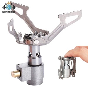 Vente flash : réchaud à gaz miniature en alliage de titane BRS 25g, ultra-léger, portable, de haute qualité, pliable, pour le <span class=keywords><strong>camping</strong></span> en plein air, la randonnée, la plage - Product Image 5