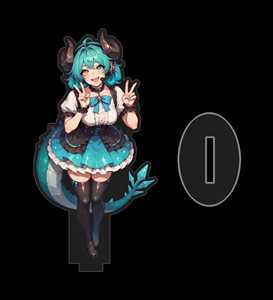 Figura Coleccionable de <span class=keywords><strong>Anime</strong></span>, Dragón Idol, 15 cm, 5.9 Pulgadas, Acrílico, con Base, Regalo - Product Image 2