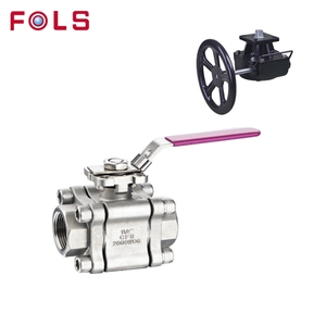 บอลวาล์วเหล็กหล่อแบบเต็มพอร์ต 1 ชิ้น 2 ชิ้น 3 ชิ้น 1000PSI 2000PSI ปลายเกลียว เชื่อมต่อแบบเชื่อมสูง - Product Image 5