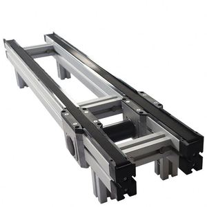 Convoyeur à courroie de transfert en caoutchouc durable à prix d'usine avec vitesse réglable pour système de production de batteries au lithium - Product Image 1