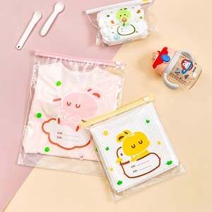 Bolsa de ropa personalizada para bebés de jardín de infantes, organizador de almacenamiento de viaje con cierre deslizante rectangular para ropa infantil - Product Image 2