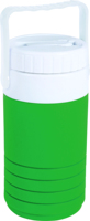 Mini glacière isotherme en PP/PE 1L |   Garde les boissons glacées pendant 36 heures |   Étanche et portable pour la randonnée, le camping et le vin