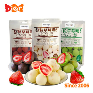OEM kẹo bán buôn tùy chỉnh đồ ngọt Snack ca cao đông khô dâu tây trái cây bánh sandwich ca cao sữa sô cô la Kẹo Kẹo - Product Image 6