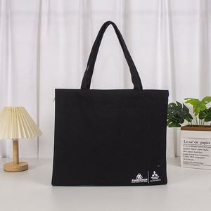 Bolsa de Compras con Logotipo Personalizado a Precio de Fábrica, Bolsa de Compras de Lona Reutilizable Ecológica para Compras Diarias y Estudio - Product Image 1