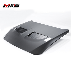 포드 머스탱 다크 호스 GTD 스타일을위한 새로운 탄소 섬유 엔진 보닛 후드 - Product Image 6