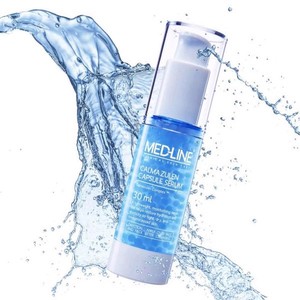 MED-LINE Calma Zulen Capsule Serum 30mL Acide Hyaluronique Hydratant pour le Visage Unisexe Flacon - Product Image 1