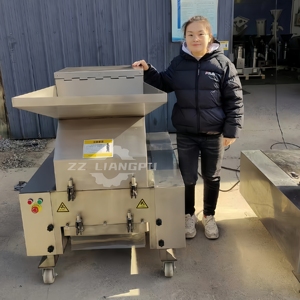 آلة تحطيم عظام اللحوم عالية الجودة من الفولاذ المقاوم للصدأ/آلة تقطيع اللحوم/آلة تكسير العظام - Product Image 4