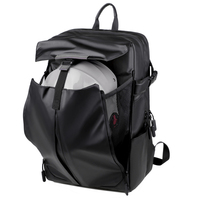 Tas Ransel Kain Film Anti Air DWR Trendy, Tas Laptop Kapasitas Besar Tahan Lama untuk Kantor, Perjalanan, dan Bersepeda