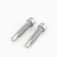 Vis autoperceuse en acier inoxydable, tête Torx, filetage complet, fixation BZ-133