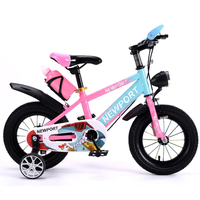 Vélo de montagne pour enfants, simple vitesse, deux pédales, cadre en acier haute teneur en carbone, 3-12 ans, roues d'apprentissage, certifié CE, selle réglable