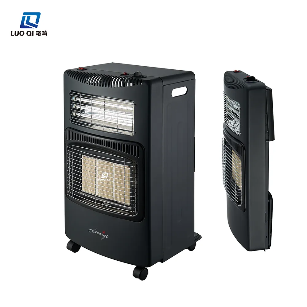 2024 Best Selling Factory Good quality piezoelectric ignition portable electric heaters 3 ceramic burner gas room heater with CE