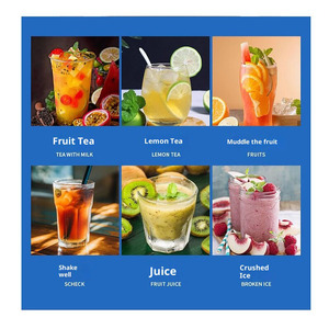 Máquina Comercial Totalmente Automática para Triturar Limones, Máquina para Hacer Hielo <span class=keywords><strong>de</strong></span> Frutas Frescas para Tiendas <span class=keywords><strong>de</strong></span> Té con Leche, Martillo Especial para Triturar Limones - Product Image 5