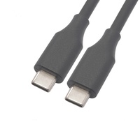 Kabel Data Pengisian Cepat USB 3.2 Gen 2 USB Type-C ke USB Type-C 4K 60Hz 20Gbps PD 60W