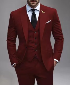 <span class=keywords><strong>Costume</strong></span> <span class=keywords><strong>homme</strong></span> neuf deux pièces <span class=keywords><strong>sur</strong></span> <span class=keywords><strong>mesure</strong></span>, veste de <span class=keywords><strong>costume</strong></span> à col et fermeture à un bouton, <span class=keywords><strong>costume</strong></span> <span class=keywords><strong>homme</strong></span> uni - Product Image 2