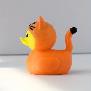 Figura Decorativa de Gato y Pato de Dibujos Animados, Juguete de Plástico para Decoración del Hogar - Product Image 2
