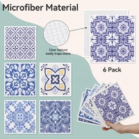 Chiffons à vaisselle suédois en cellulose absorbants pour la cuisine, motifs personnalisés, écologiques et réutilisables
