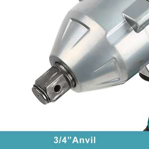 <span class=keywords><strong>Pistola</strong></span> de <span class=keywords><strong>Impacto</strong></span> Inalámbrica de <span class=keywords><strong>3</strong></span>/<span class=keywords><strong>4</strong></span> de Pulgada con Batería Recargable de Iones de Litio de <span class=keywords><strong>4</strong></span>.0Ah Herramienta para Ruedas de Camión - Product Image 2