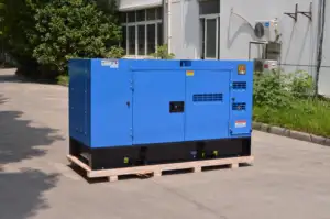 Actualización de sonido de 15kw generador silencioso 20kva generador diesel alimentado por yangdong del motor