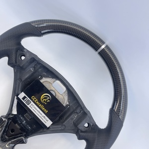 พวงมาลัยกีฬาหนังคาร์บอนไฟเบอร์แท้แบบกำหนดเอง CCExcellent สำหรับ <span class=keywords><strong>Porsche</strong></span> Cayenne Turbo S 955 <span class=keywords><strong>957</strong></span> 958 <span class=keywords><strong>GTS</strong></span> ปี 2003-2010 - Product Image 2