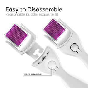 Prix de gros Kits de rouleaux <span class=keywords><strong>Derma</strong></span> DRS 5 en 1 Microneedling Rouleau facial Outils de massage du cuir chevelu et de la barbe - Product Image 5