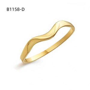 Anillo de Moda Amy Amy B1158 de Acero Inoxidable, Diseño Moderno, Joyería de Uso Diario para Mujer, Regalo - Product Image 2